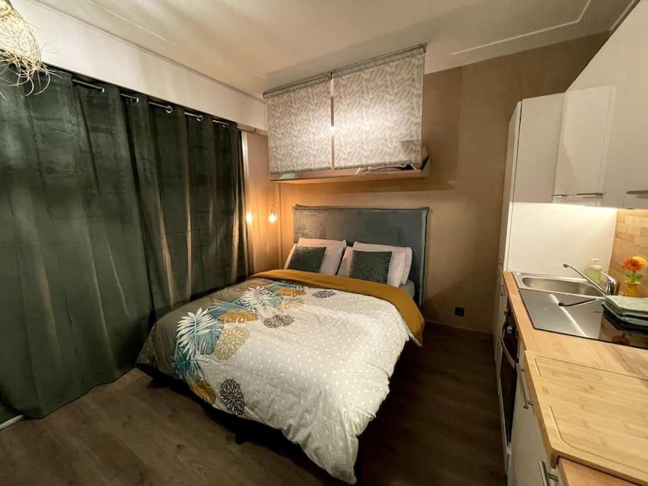La Room: Seaside Apartment + Terrace + Parking Menton Kültér fotó